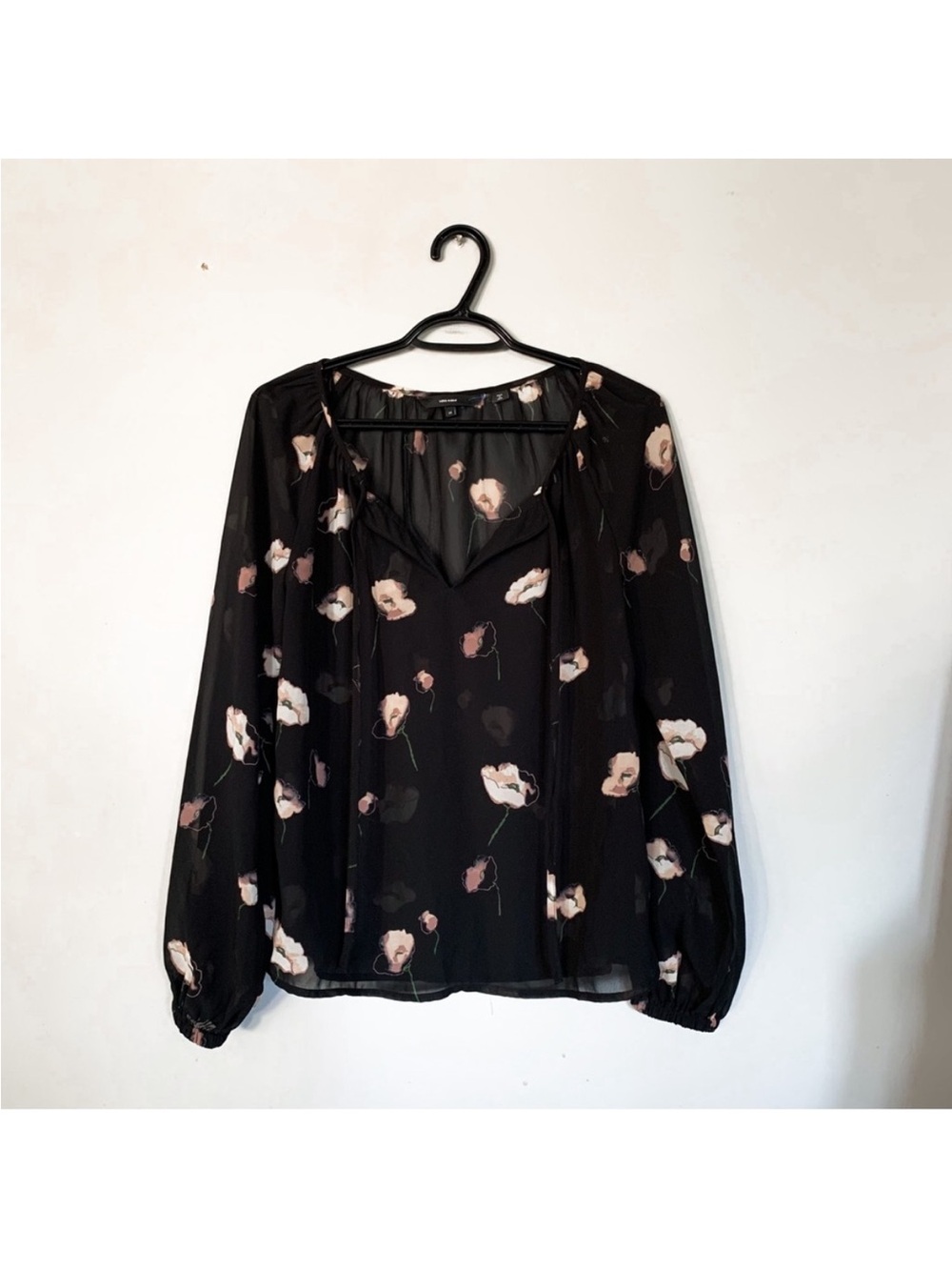 Vero Moda • Sheer, Floral Blouse